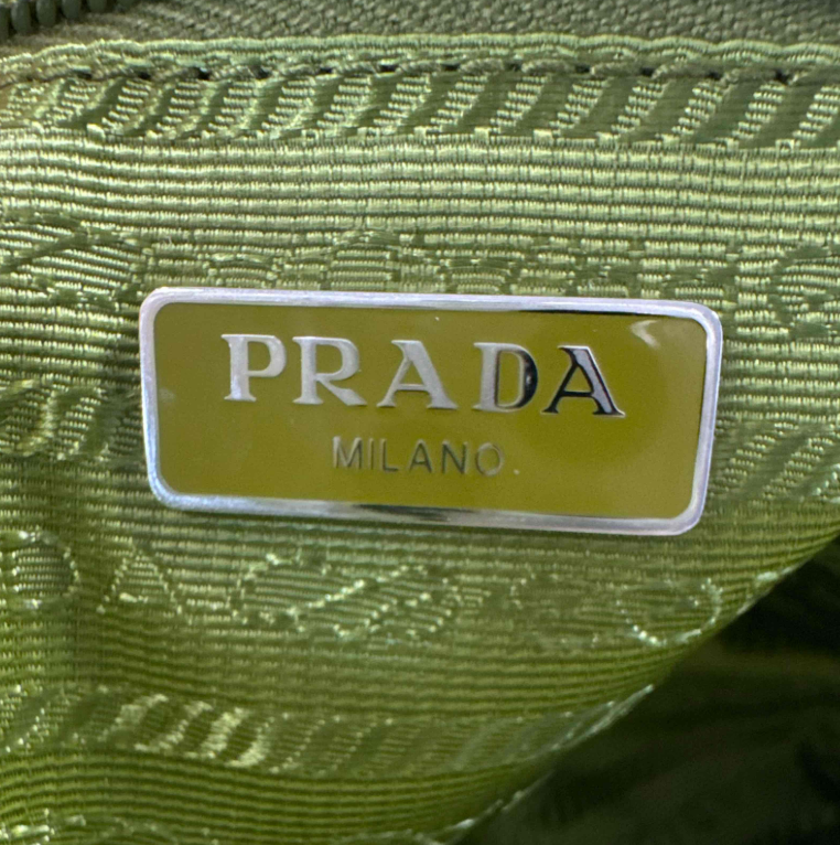 Prada Vela Tessuto Nylon Cosmetic Pouch W23413