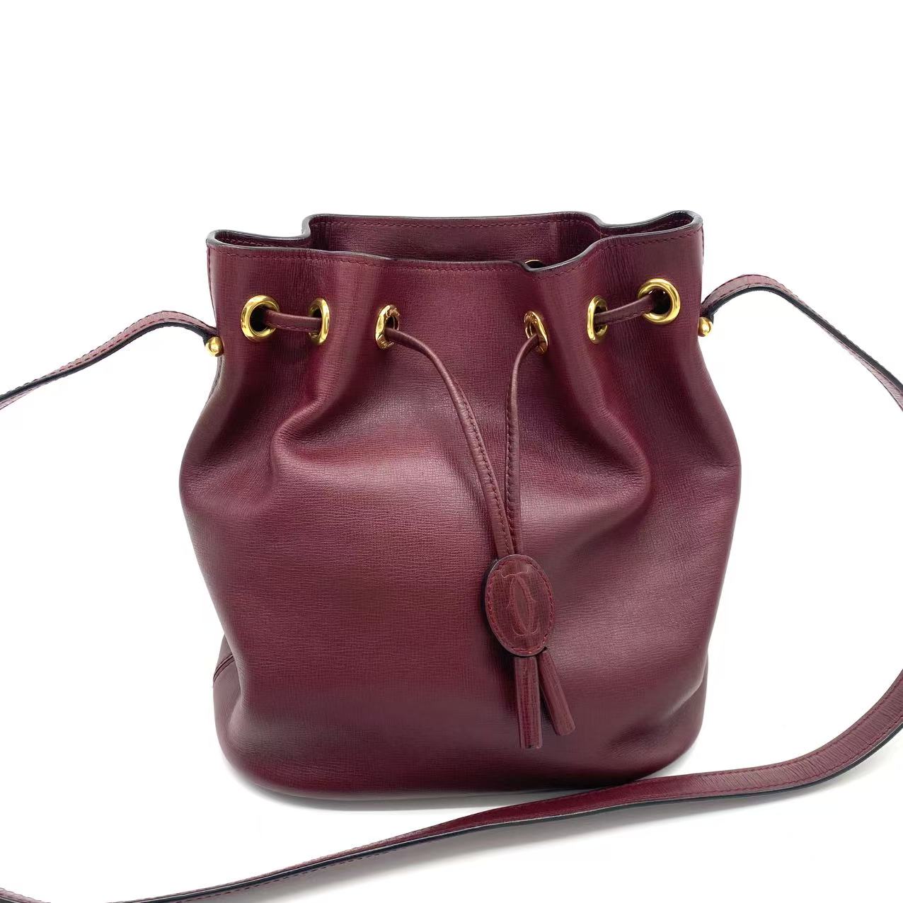 Leather Bucket Bag