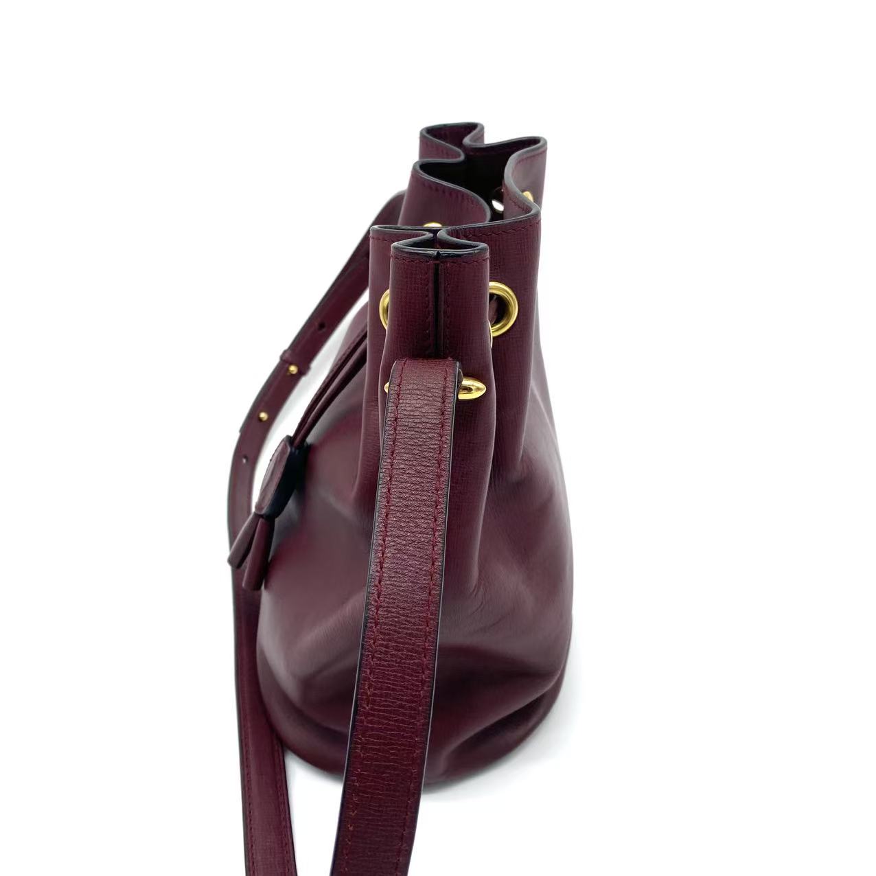 Leather Bucket Bag