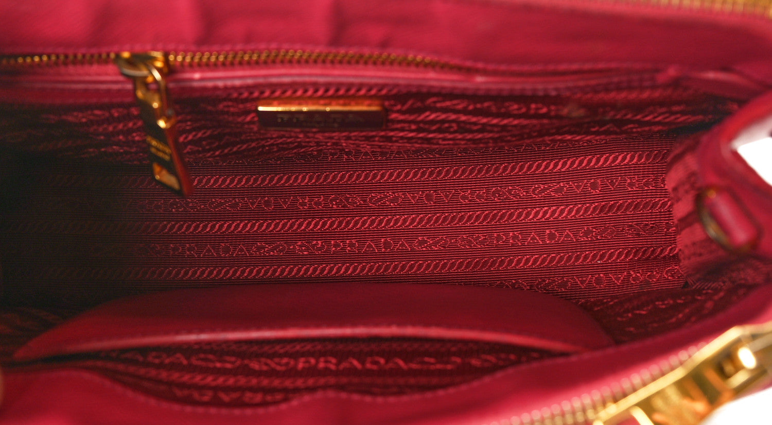 Double Zip Lux Tote Saffiano Leather Medium Twins