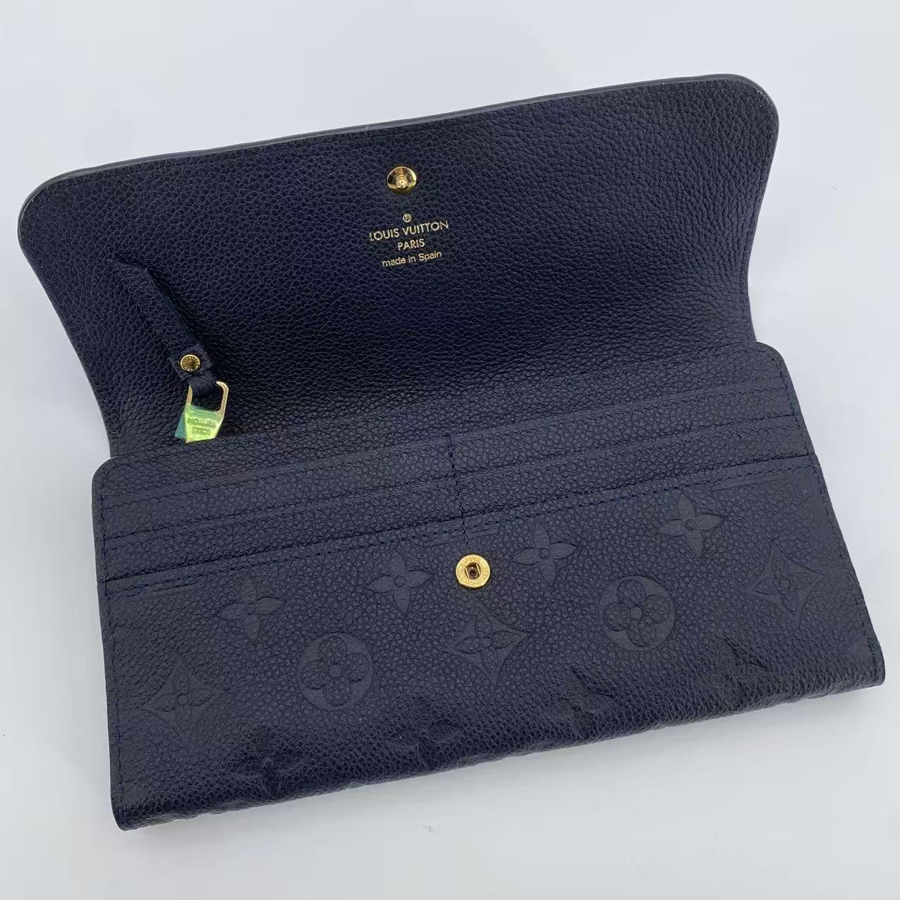 Sarah Wallet Monogram Empreinte Leather
