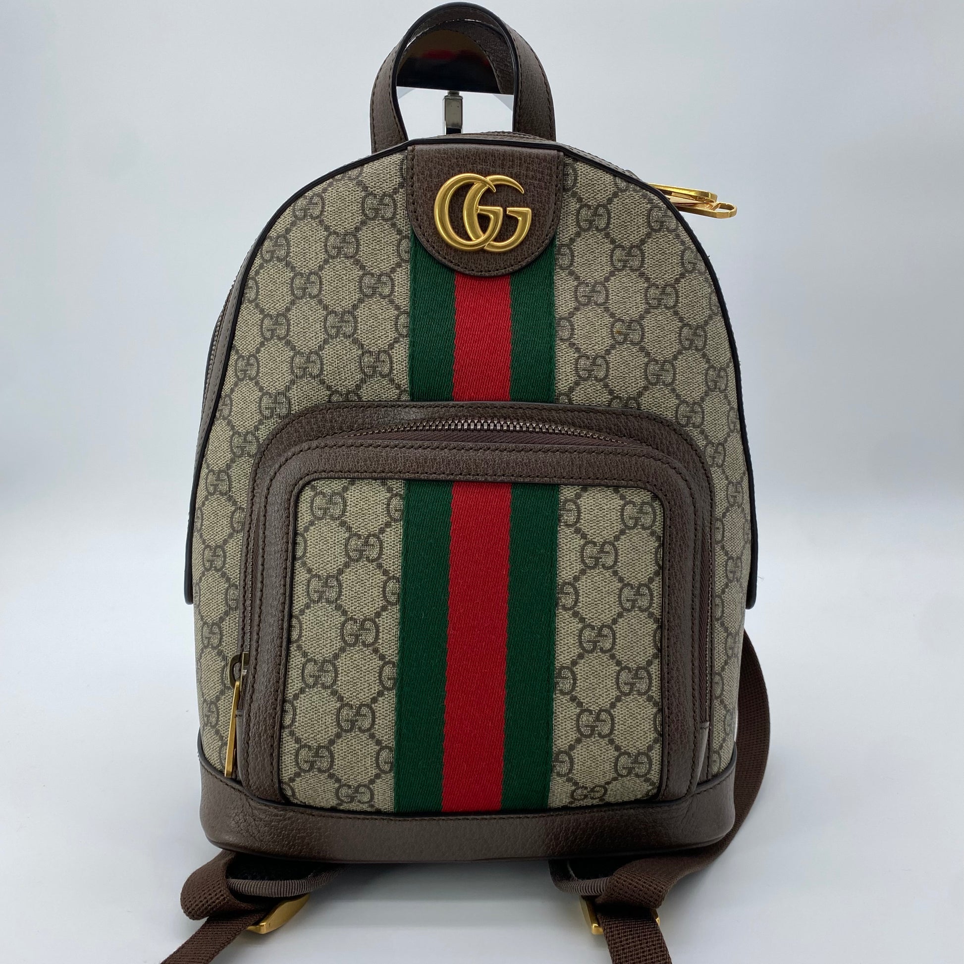 Ophidia Backpack GG Coated Canvas Medium