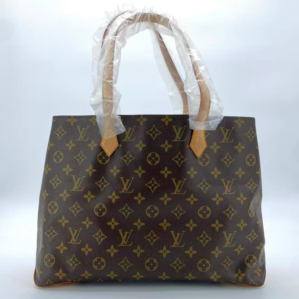 Wilshire Handbag Monogram Canvas MM