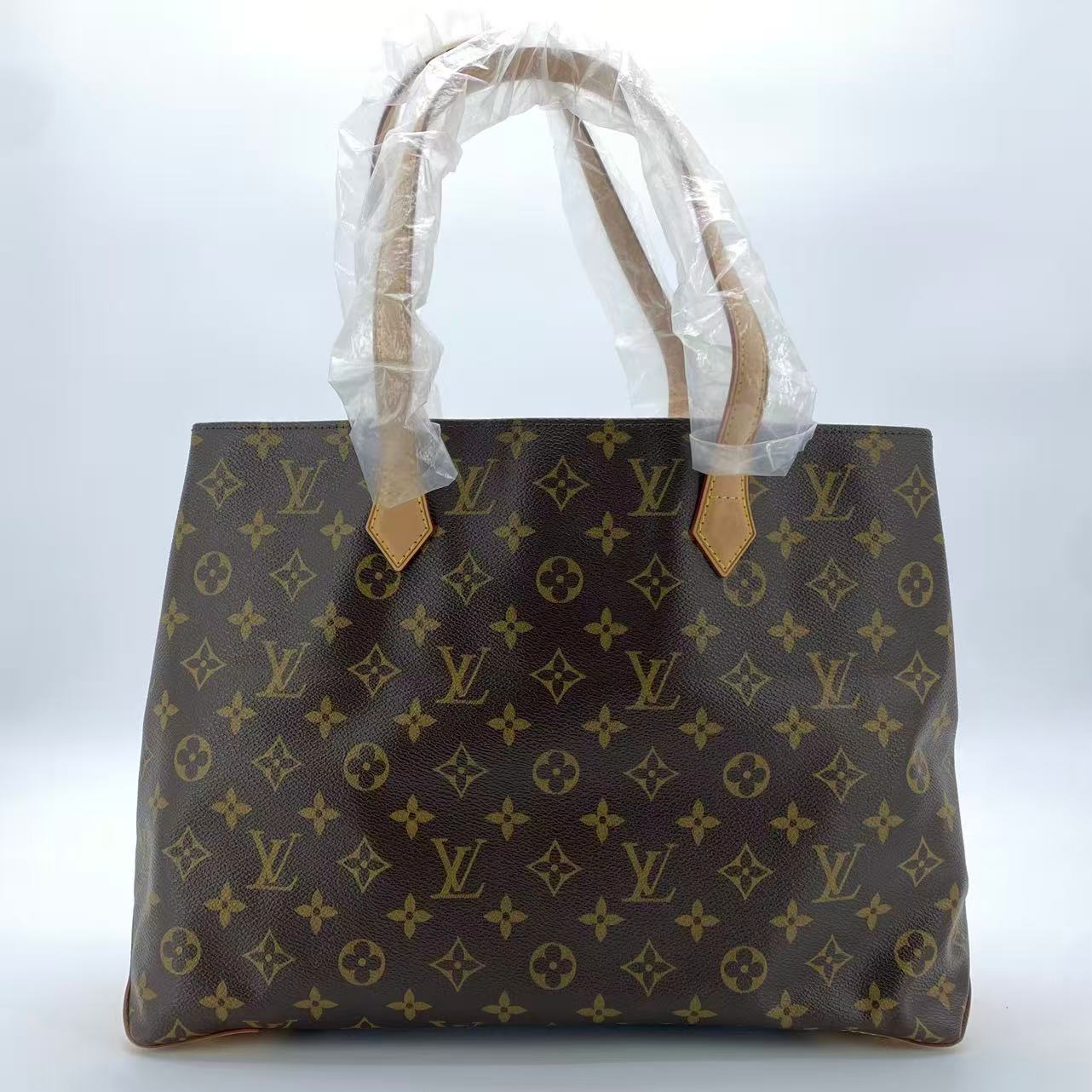 Wilshire Handbag Monogram Canvas MM
