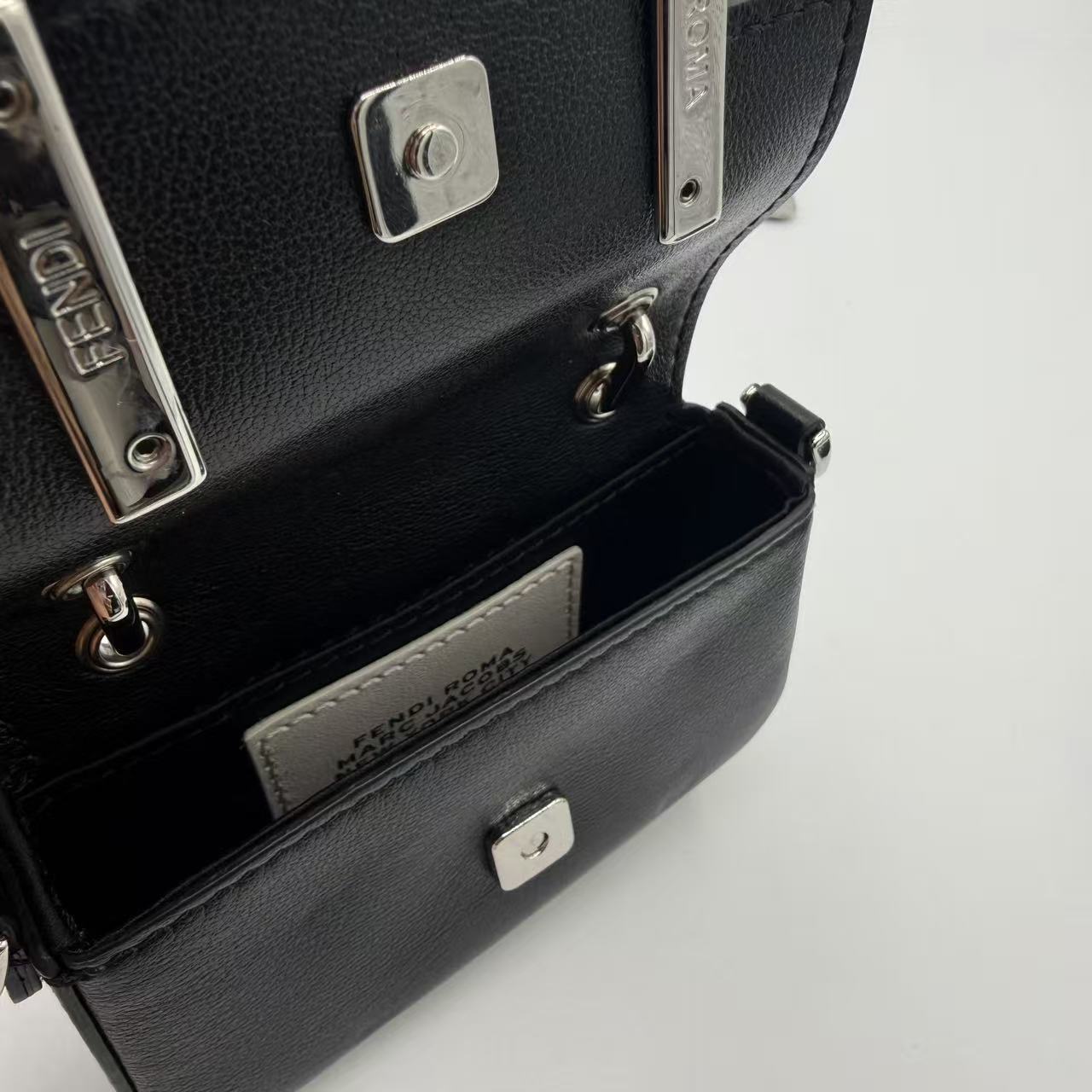 x Marc Jacobs Nano Baguette Vitello Luc. Stampa