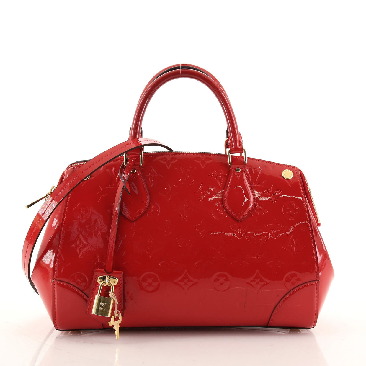 Santa Monica Handbag Monogram Vernis Twins