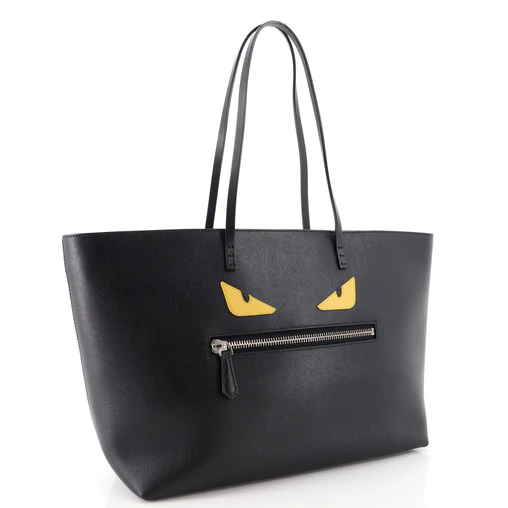 Monster Roll Tote Leather Medium Twins