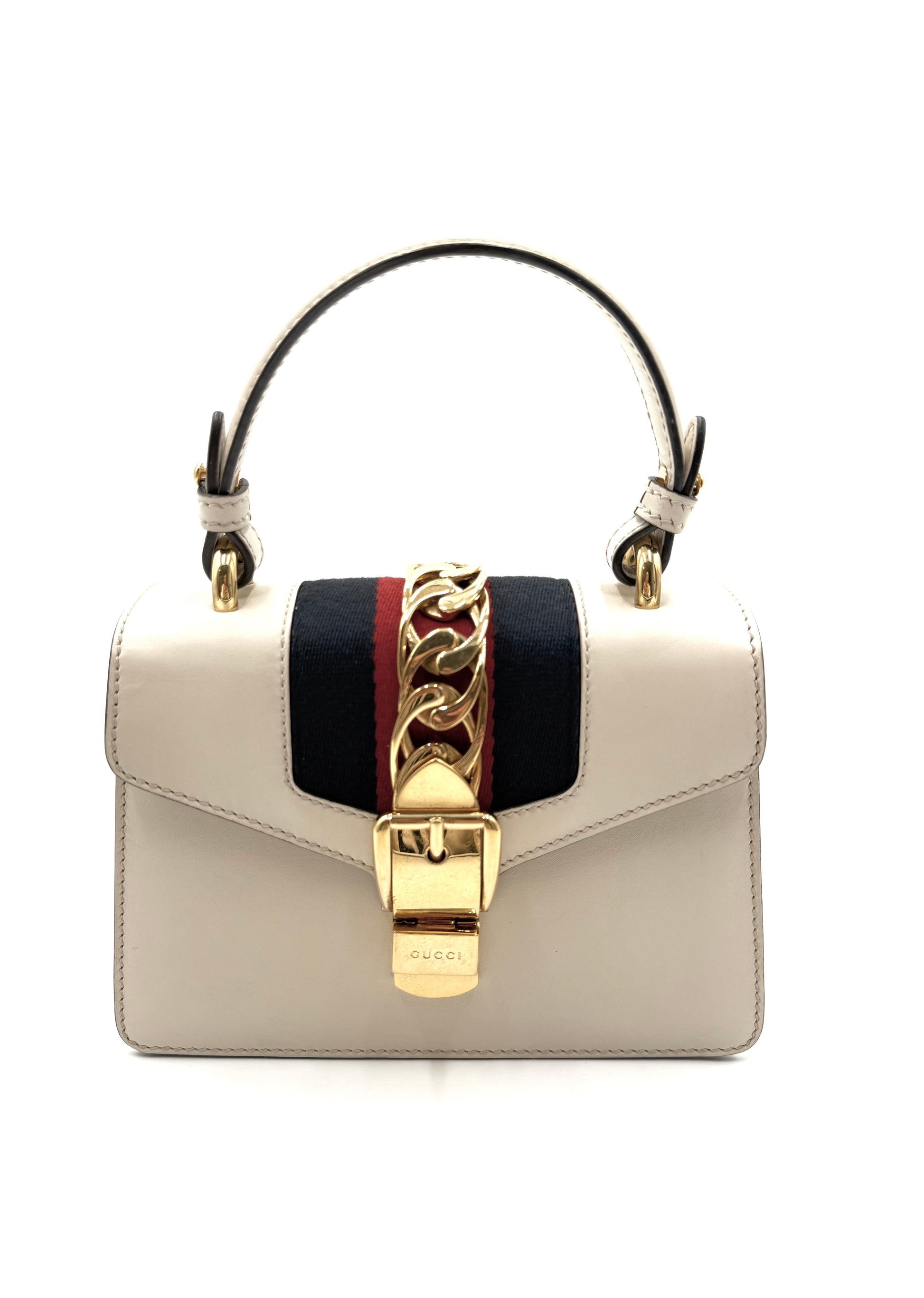 Sylvie Top Handle Bag Leather Mini
