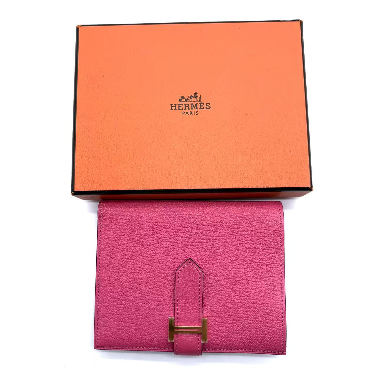 Rose Lipstick Evercolor Leather Bearn Card Holder