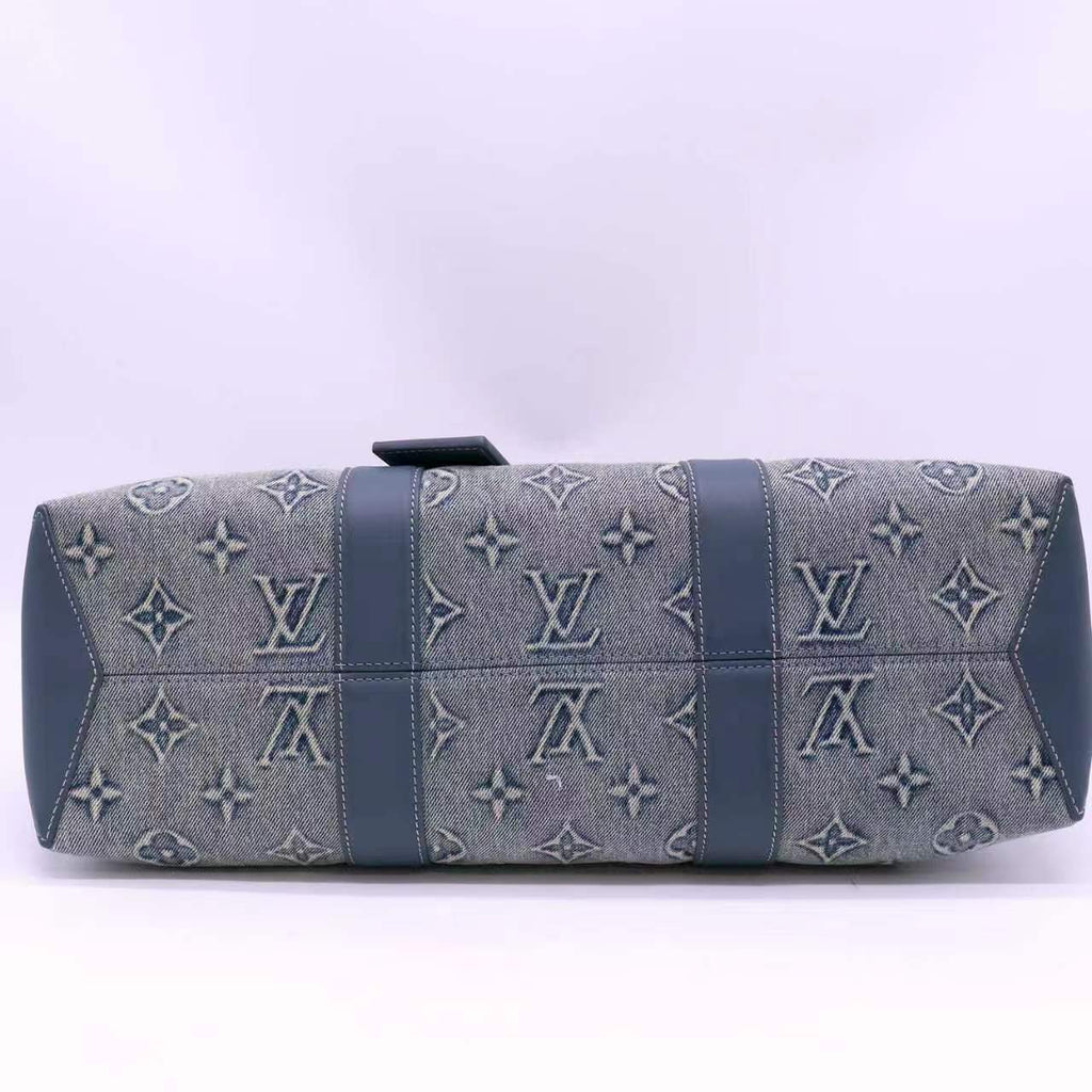 Weekend Tote NM Monogram Denim Twins LDJ6647