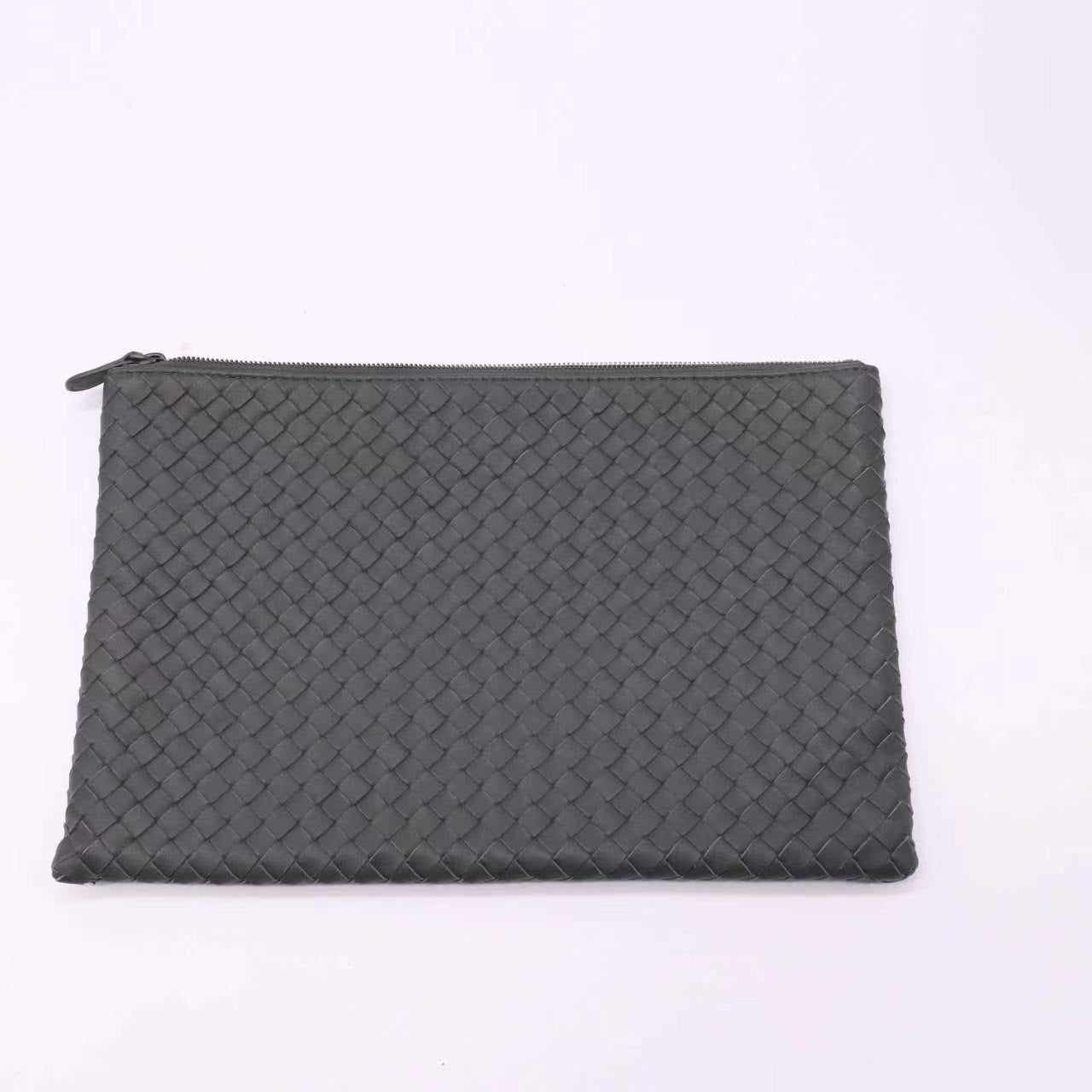 Bottega Veneta Leather Nappa Intrecciato Clutch Twins LDJ5148