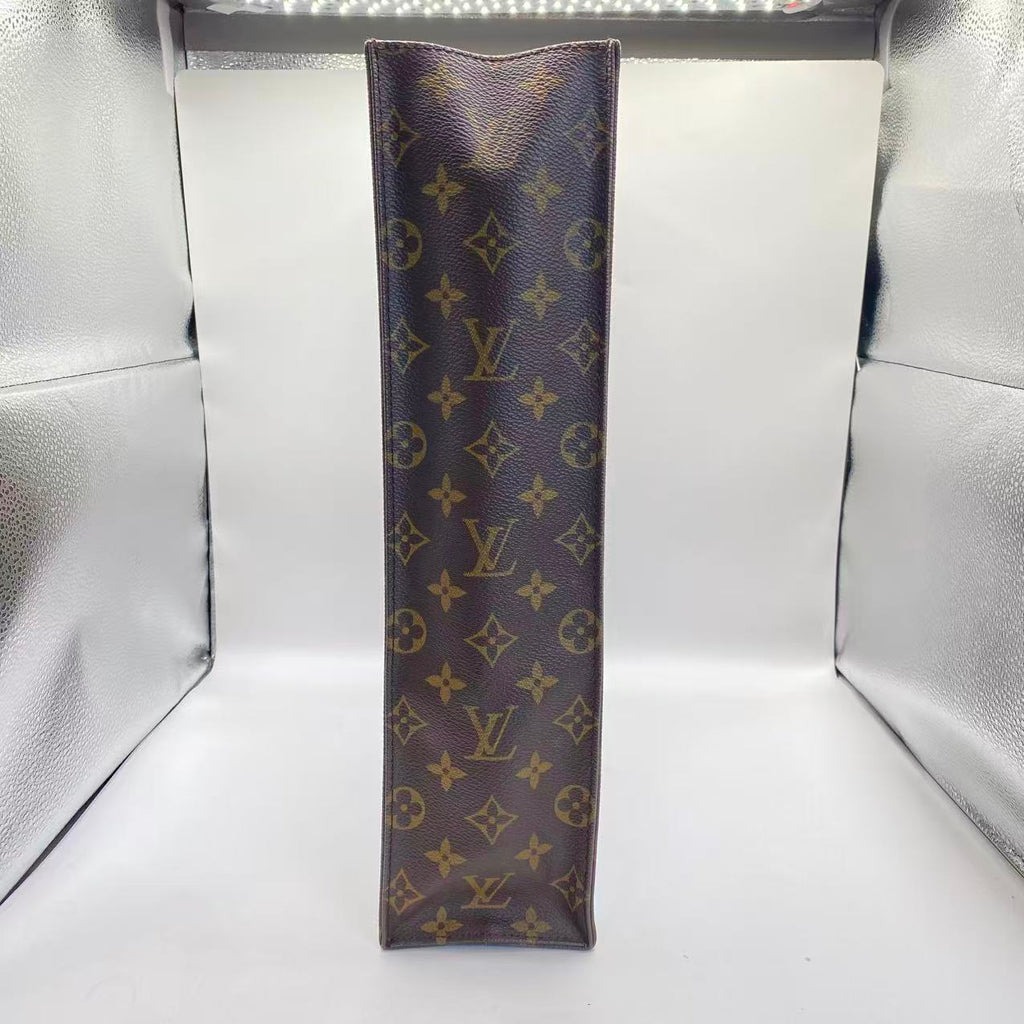 LV Sac Plat Bag Monogram Canvas