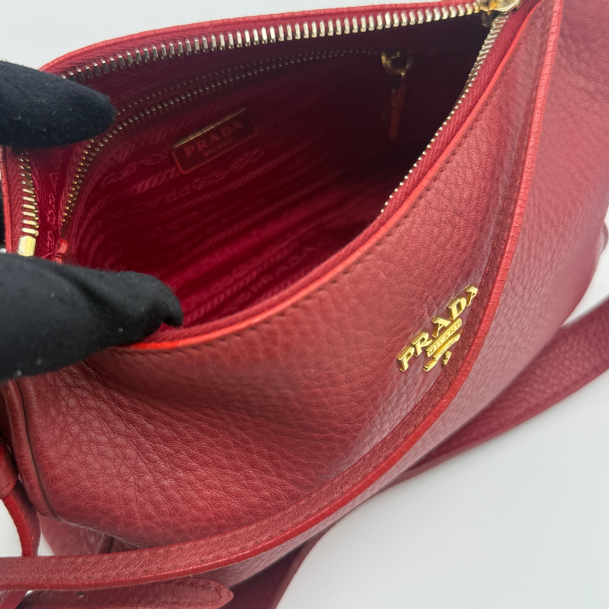 Red Mini Shoulder Bag