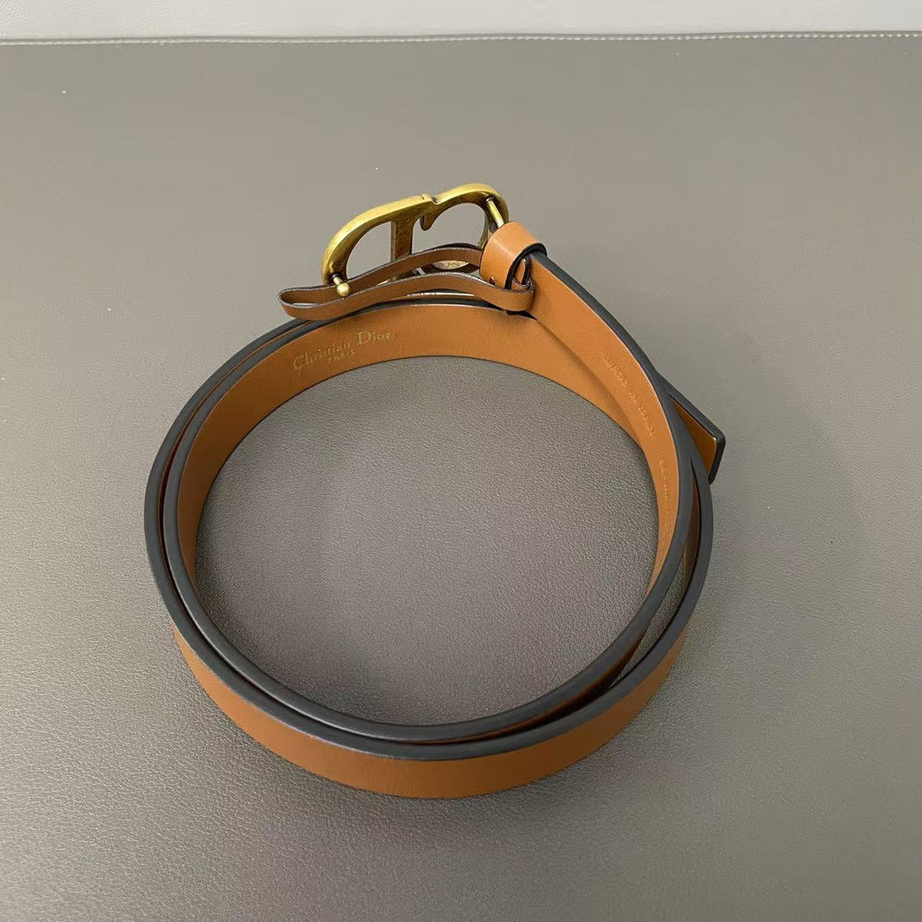 Saddle Belt Leather Thin 75 LDZ0093