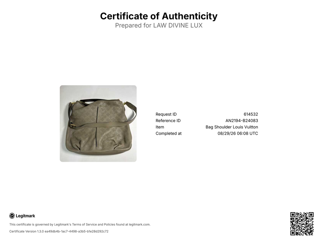 Louis Vuitton Mahina Selene MM Twins B24083