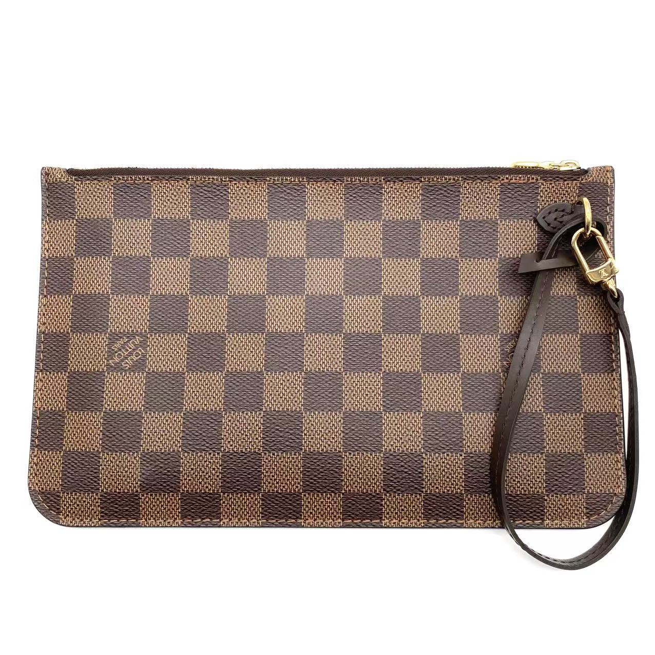 Louis Vuitton Neverfull Pochette Damier Large