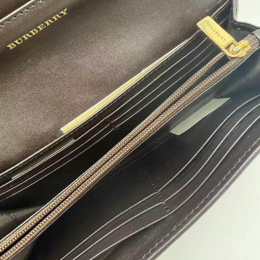 Burberry haycheck wallet Twins W21462
