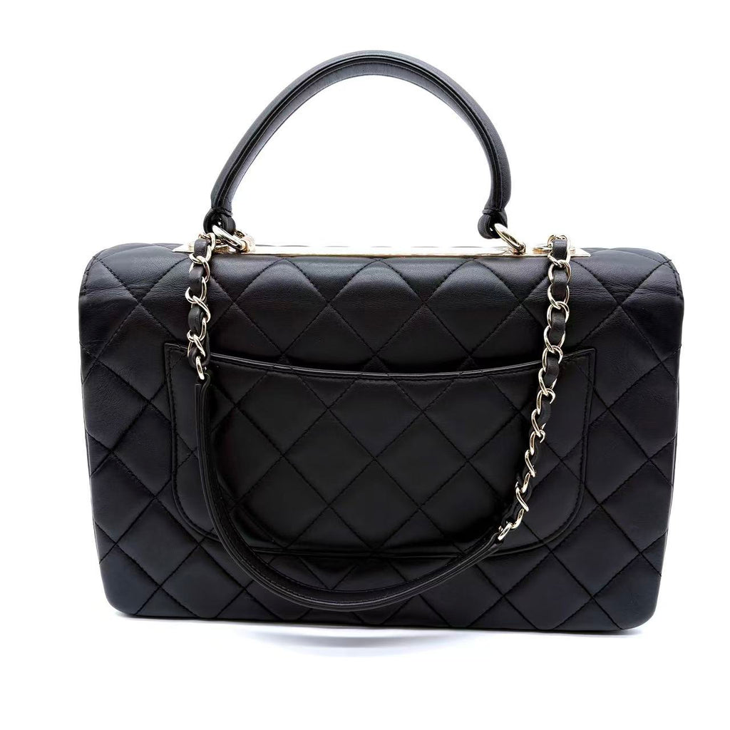 Trendy CC Flap Bag Quilted Lambskin Medium