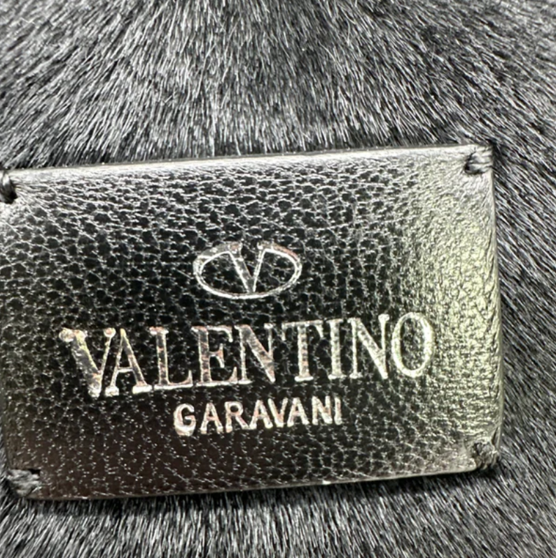 Valentino Garavani Va Va Voom Crystal-Encrusted Studs Shoulder Bag B24466