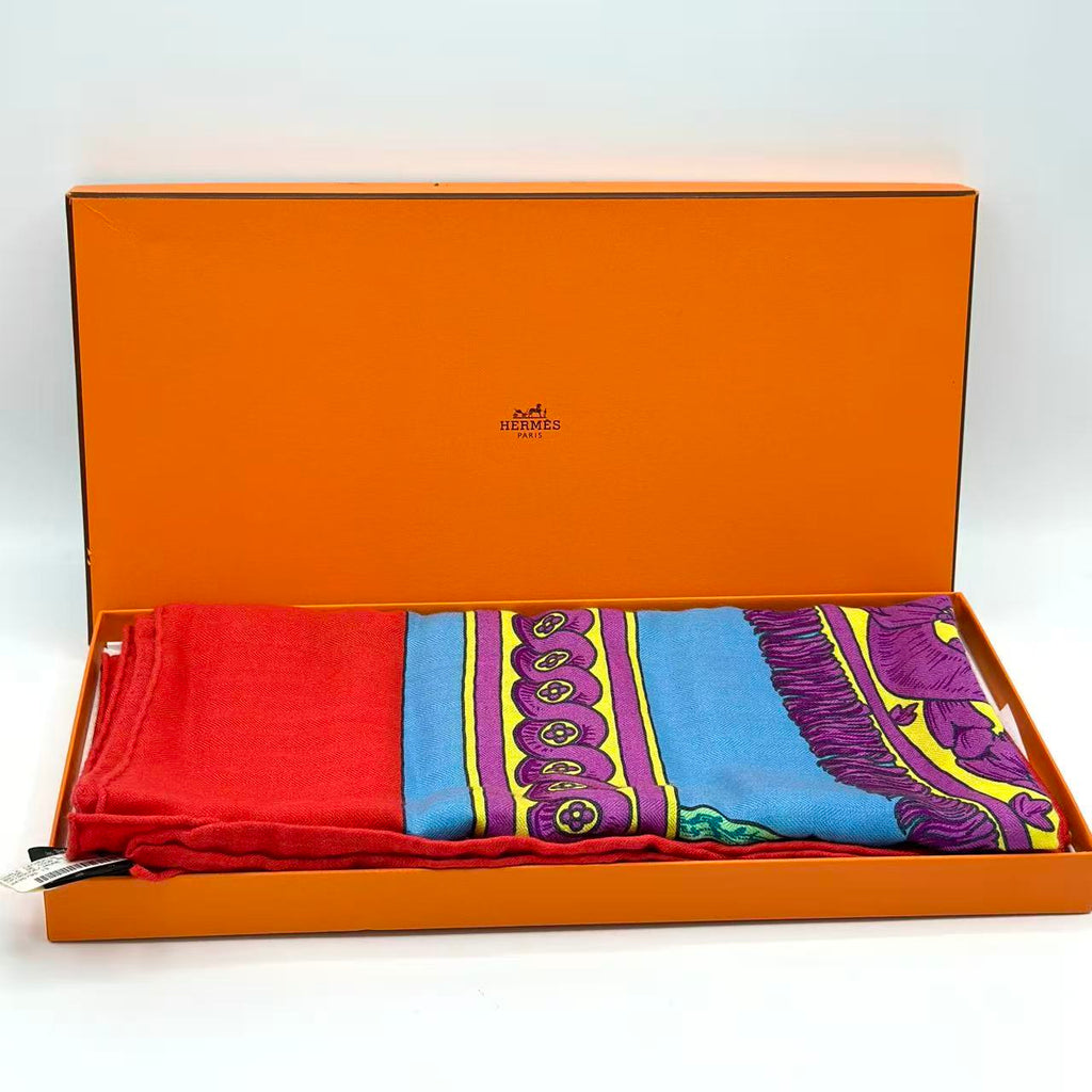 Chale Cashemire 140 BRIDE DE COUR REMIX