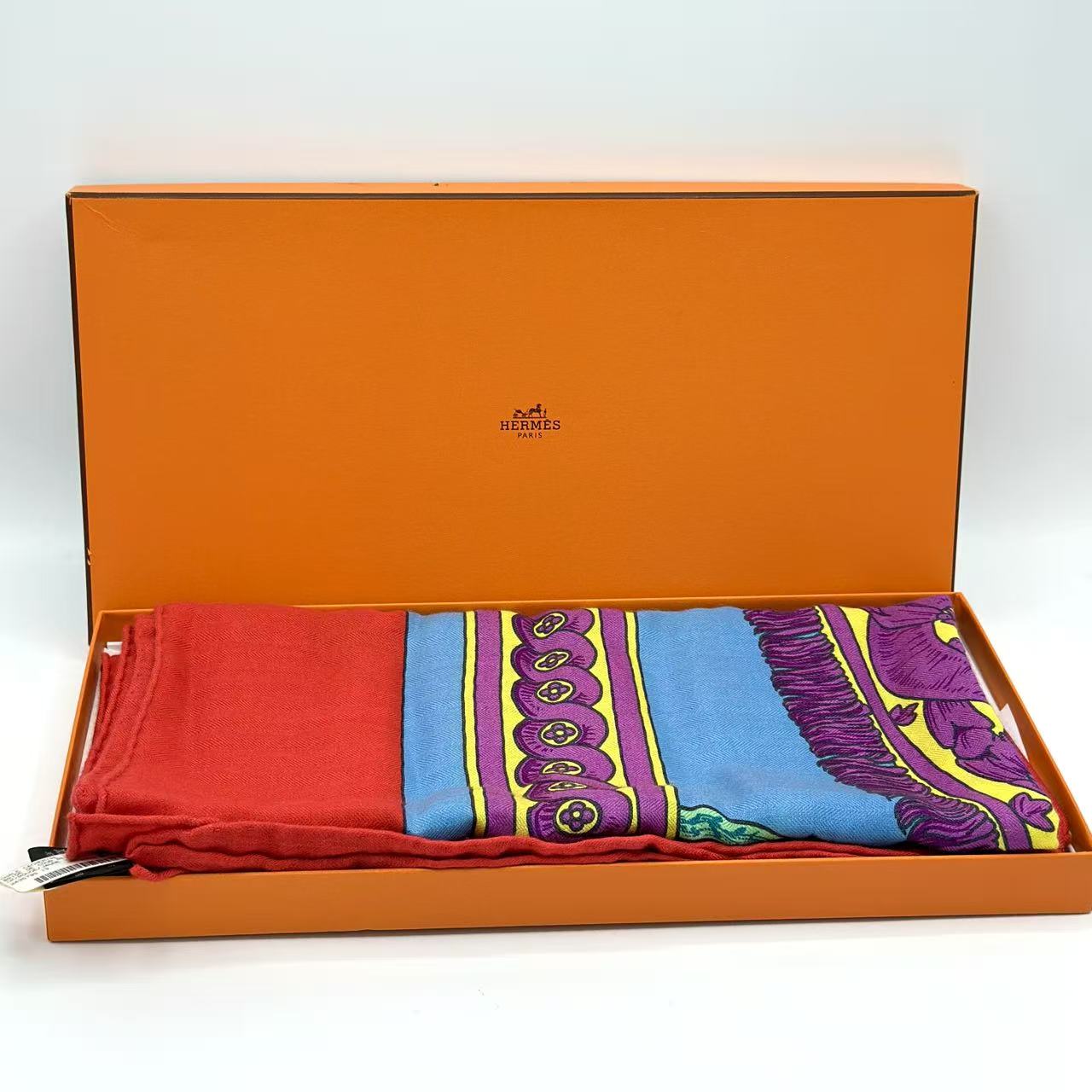 Chale Cashemire 140 BRIDE DE COUR REMIX