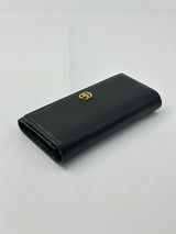 Gucci GG Marmont Continental Chain Wallet Leather