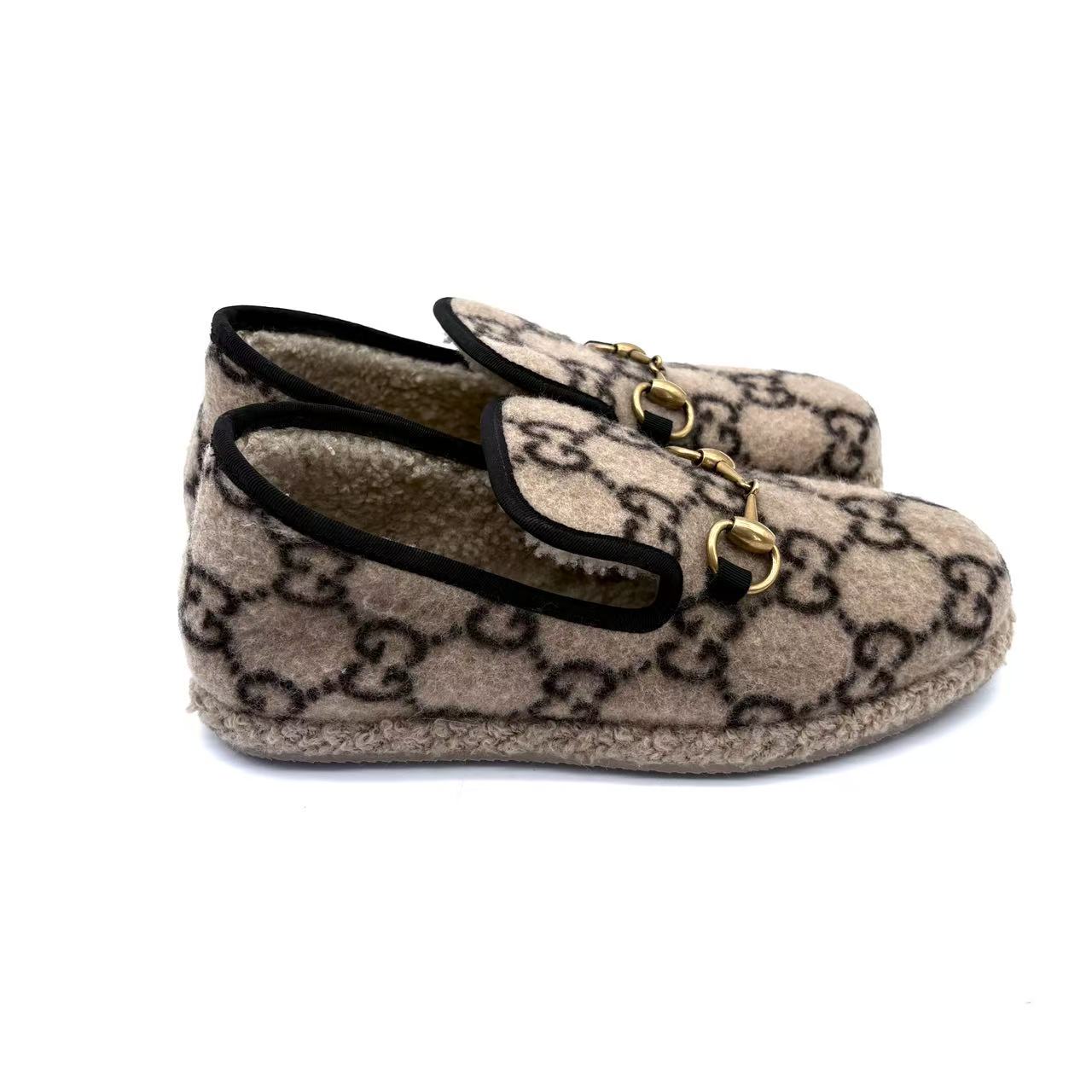 GG Logo Wool Espadrilles