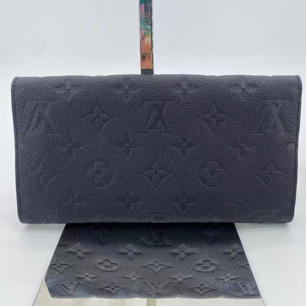 Sarah Wallet Monogram Empreinte Leather