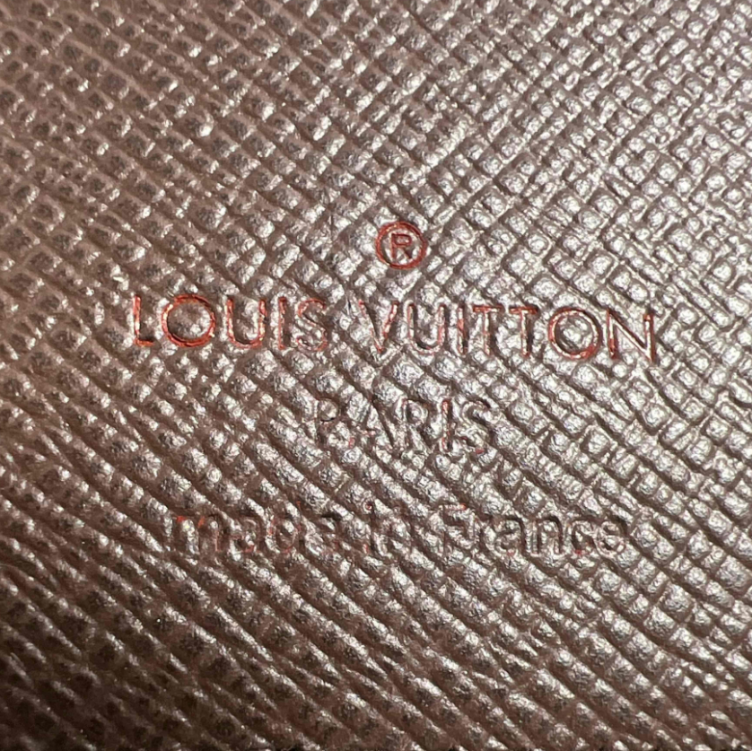 Damier Ebene Canvas Porte Valeurs Organizer Wallet W23603