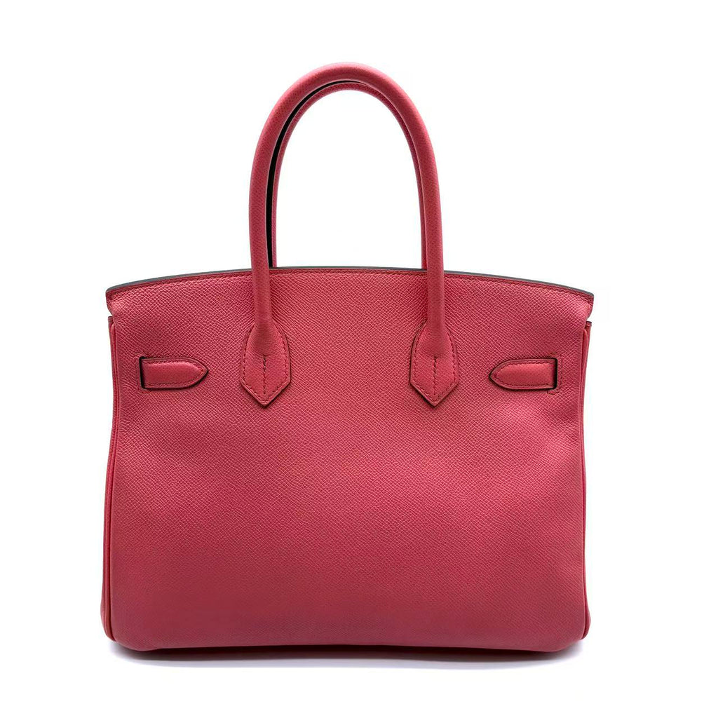 Birkin 30 Handbag Flamingo Epsom with Gold Hardware