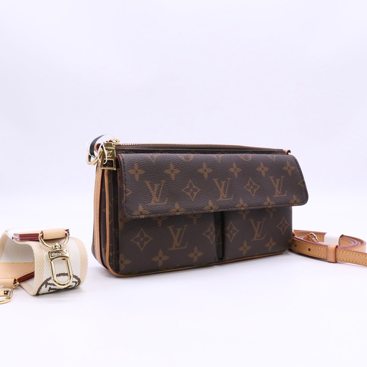 Louis Vuitton Vivacite Monogram Shoulder Bag twins LDJ6506