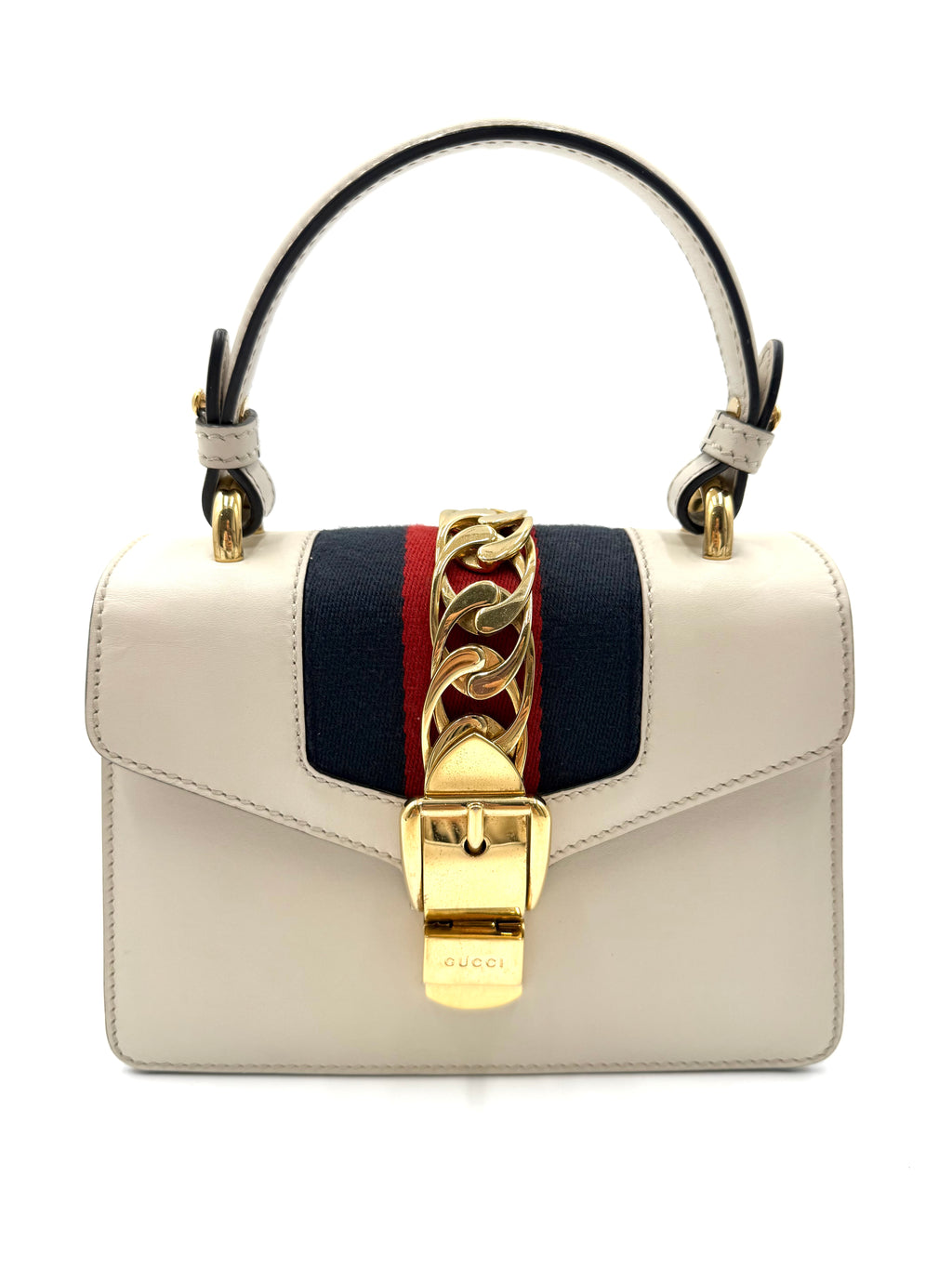 Sylvie Top Handle Bag Leather Mini