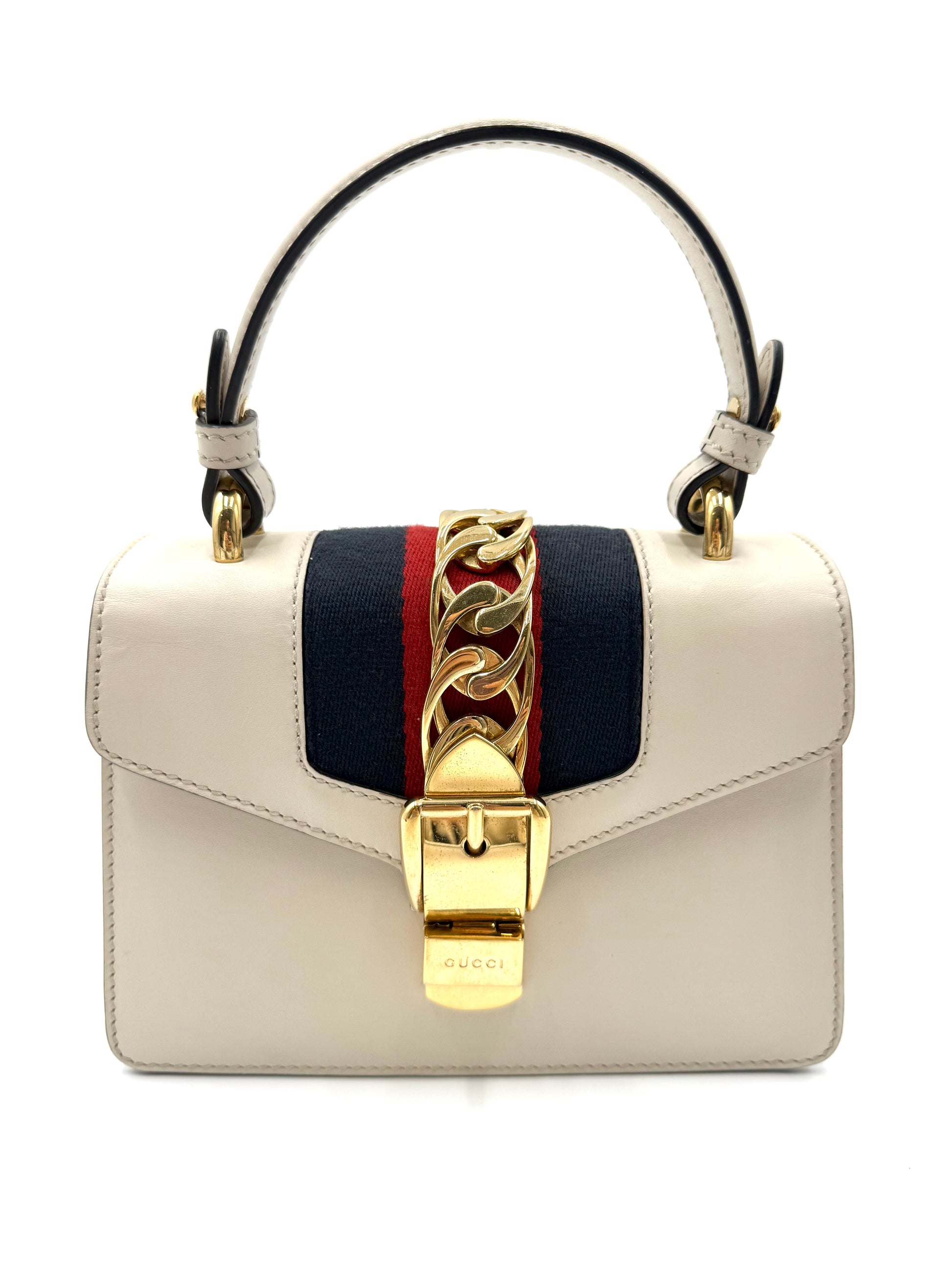 Sylvie Top Handle Bag Leather Mini