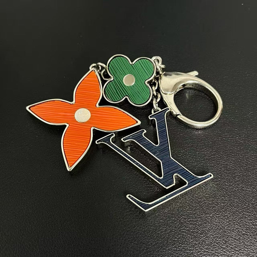 Louis Vuitton Multicolor Fleur D'Epi Key Charm Twins LDJ4254