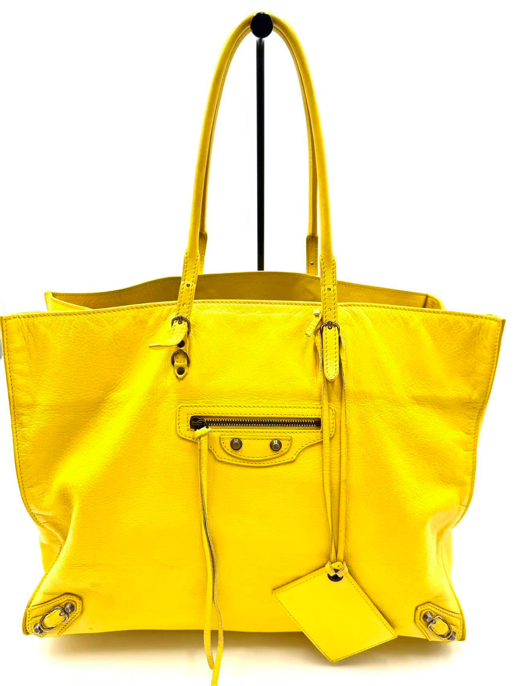 Papier B4 Zip Around Classic Studs Bag Leather