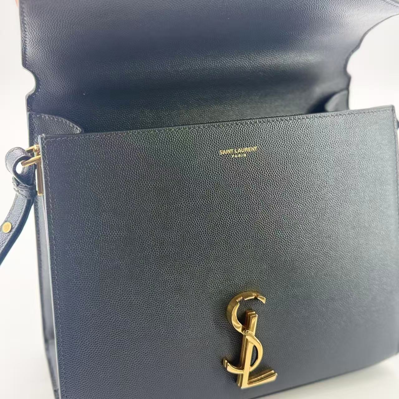 Cassandra Top Handle Bag Leather Mini