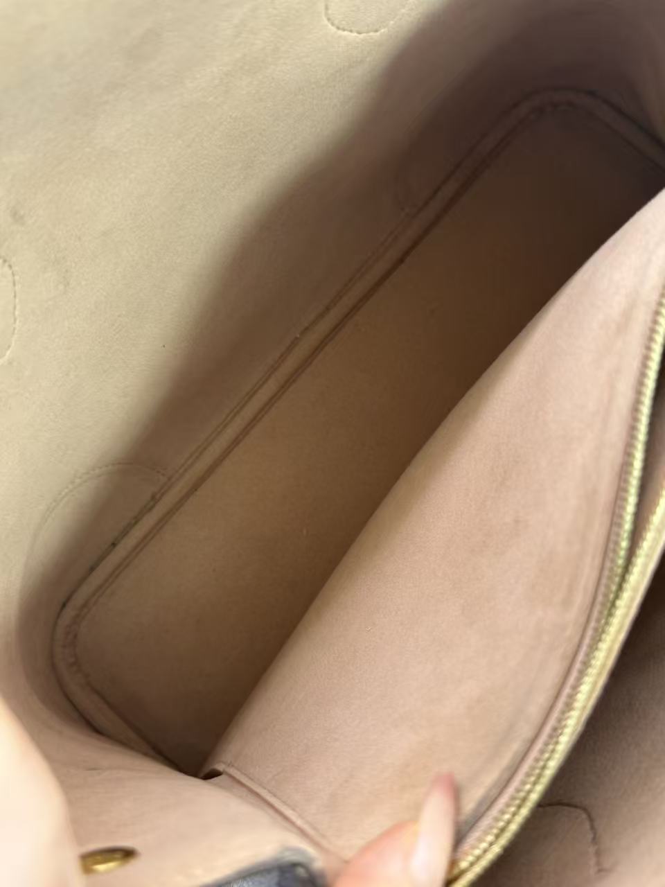 Flandrin Handbag Monogram Canvas and Leather twins