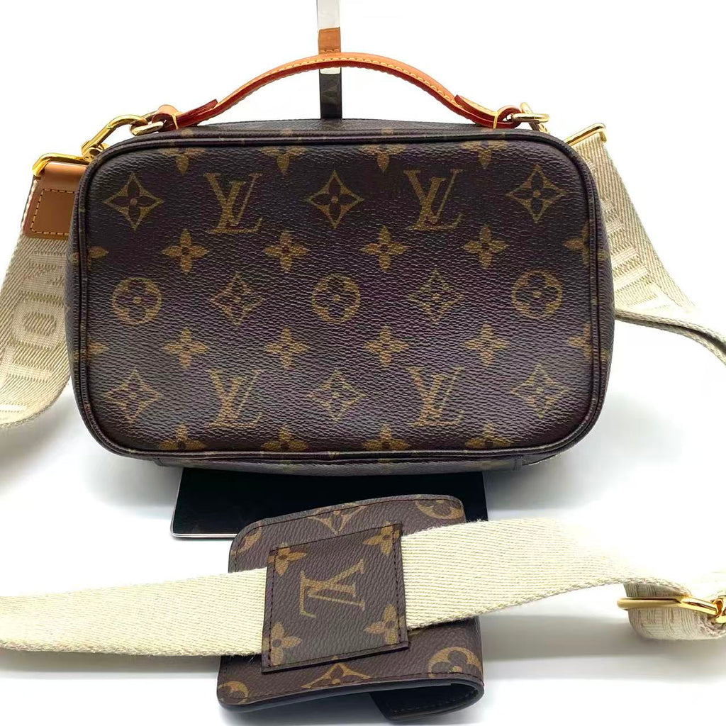 Croisé Utility cloth handbag