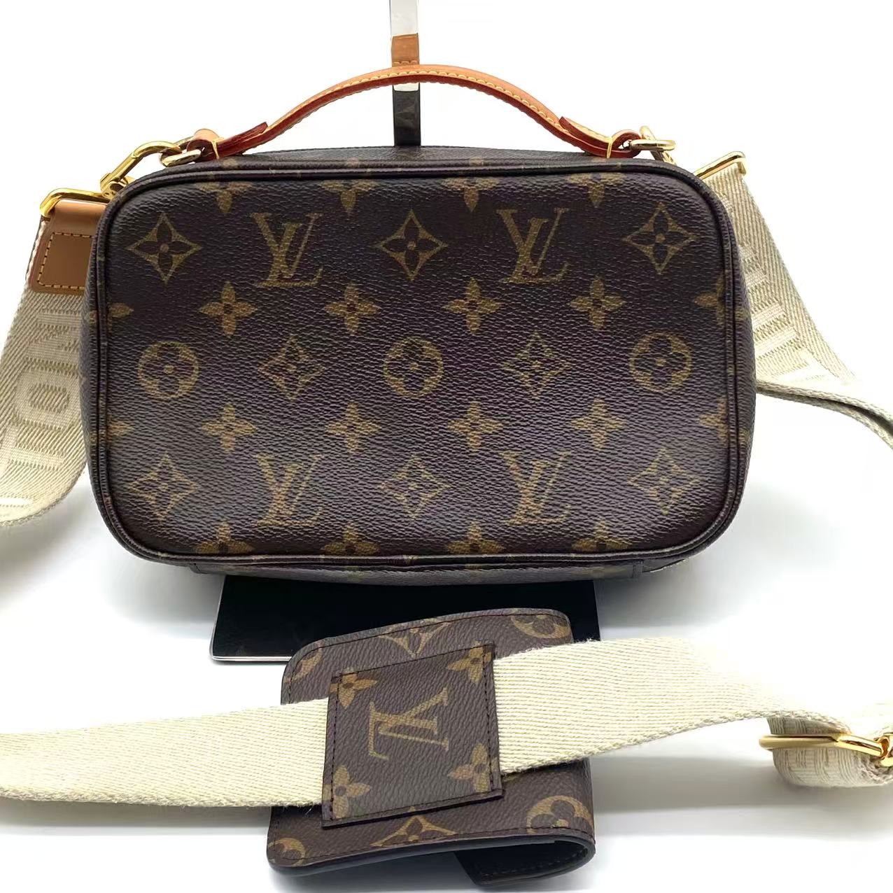 Croisé Utility cloth handbag