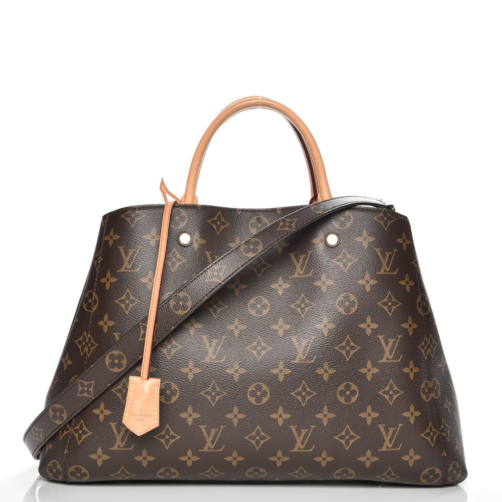 Montaigne Handbag Monogram Canvas GM twins