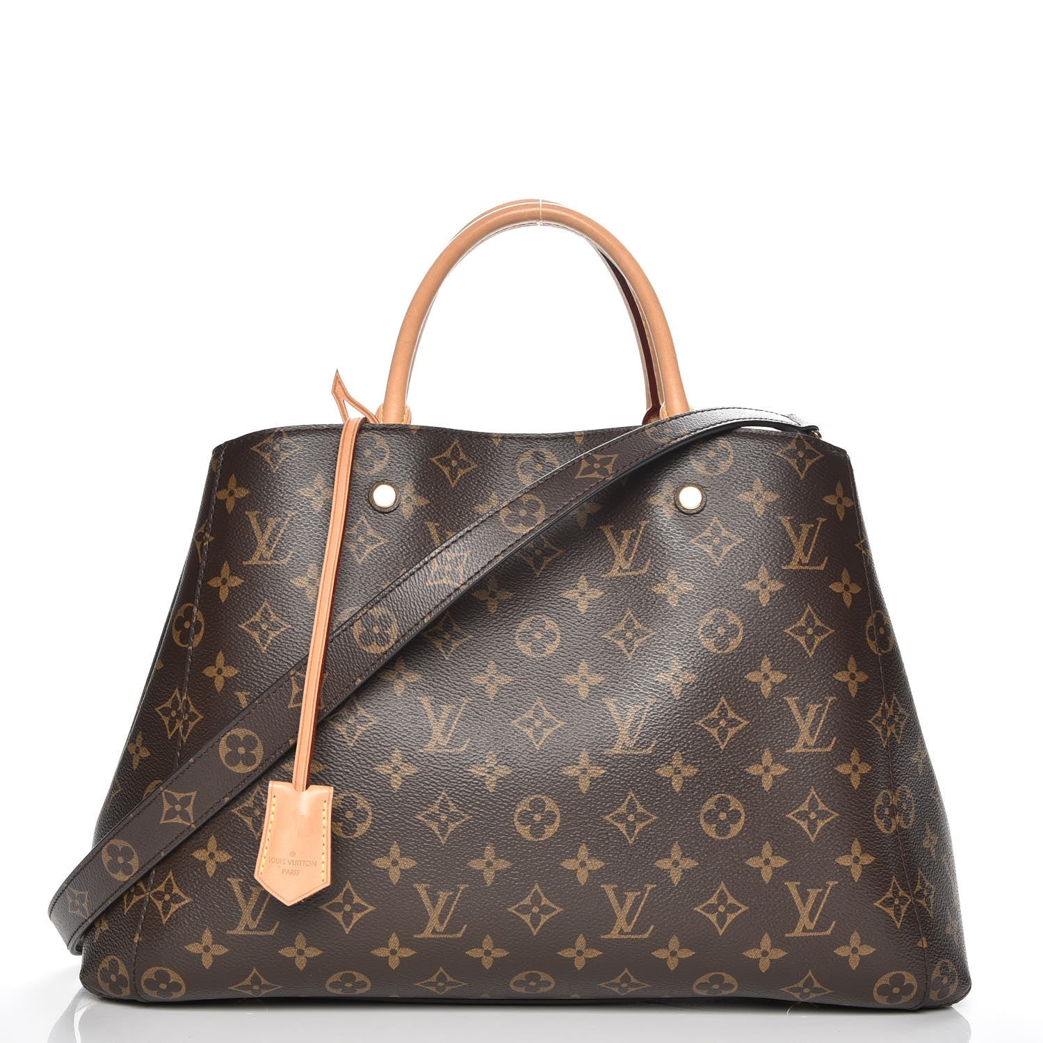 Montaigne Handbag Monogram Canvas GM twins