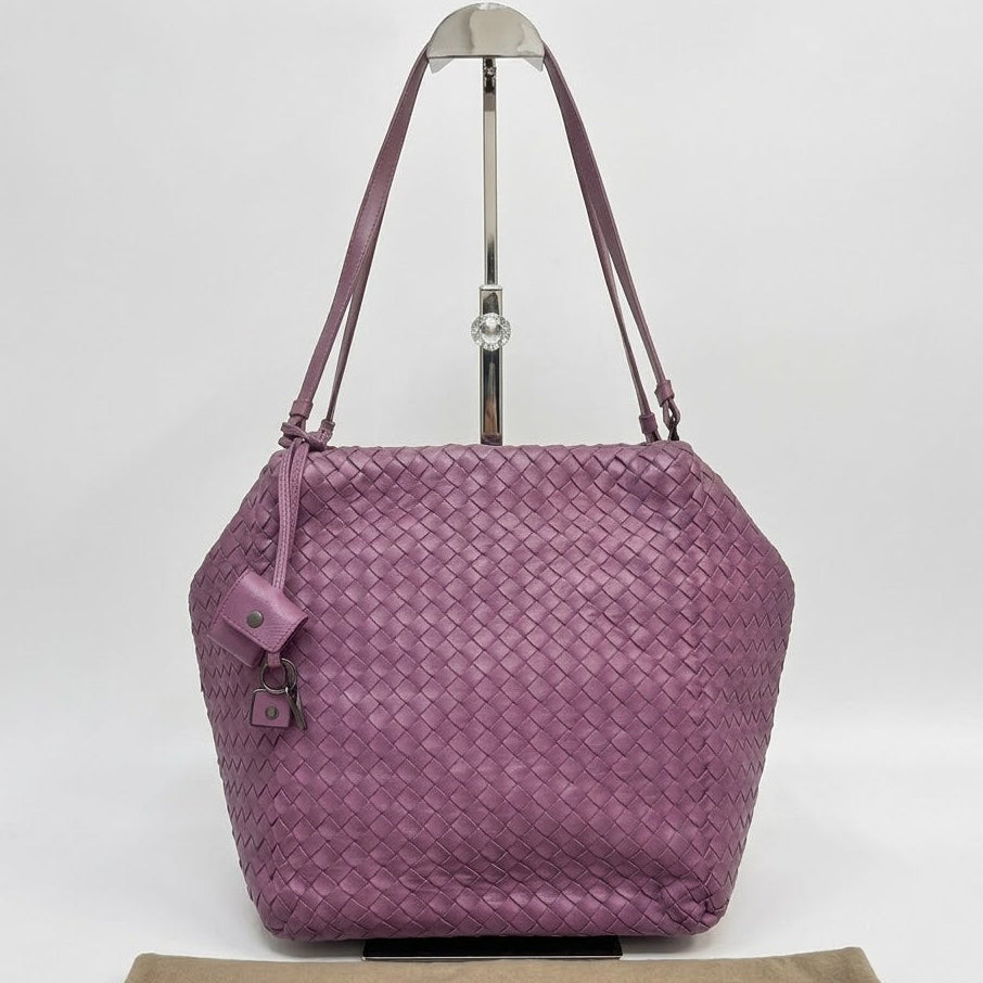 Bottega Veneta Intrecciato Cube Messenger Bag Twins LDJ5971