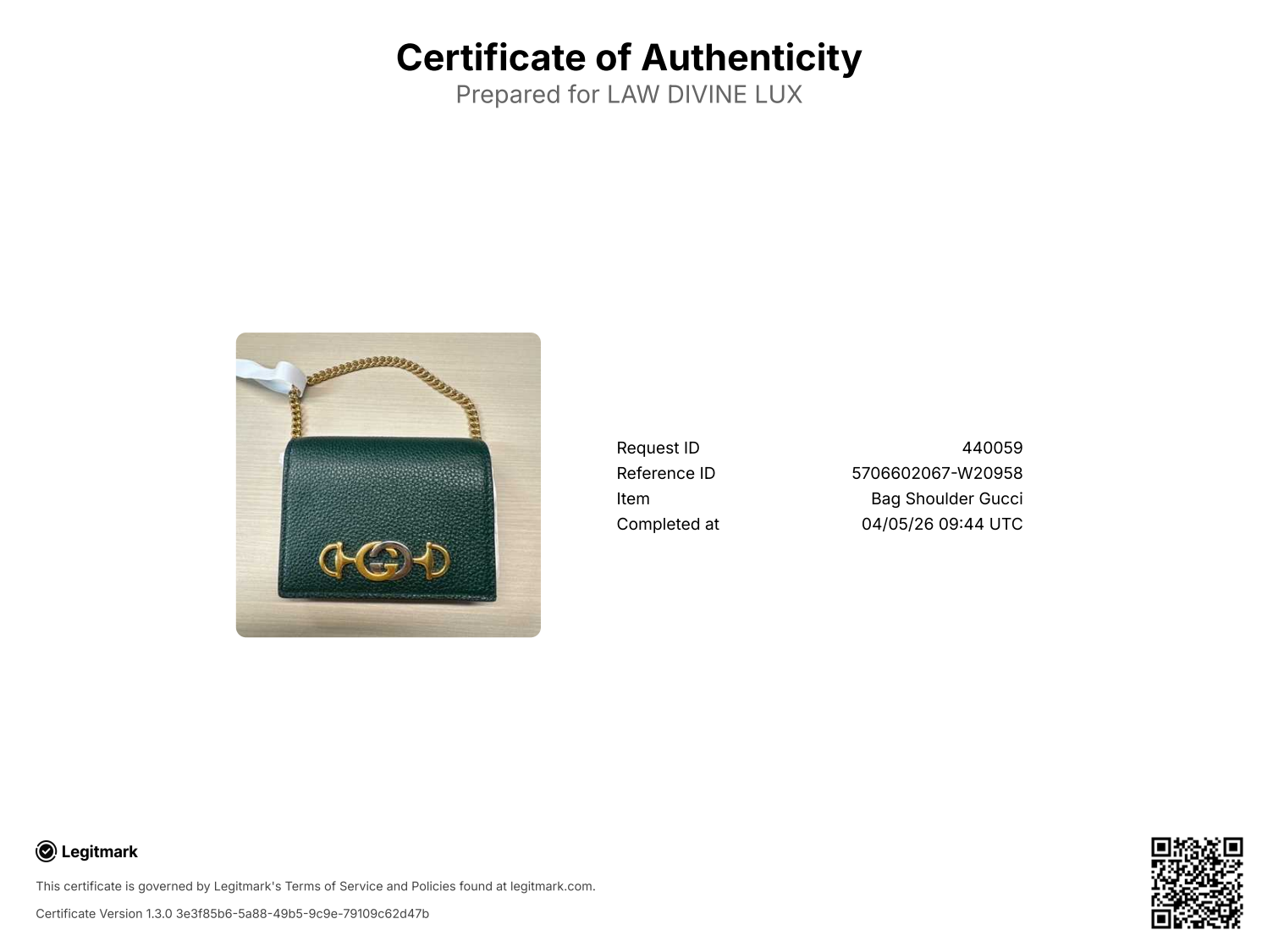 Gucci Zumi Interlocking G Horsebit Bifold Wallet Twins W20955