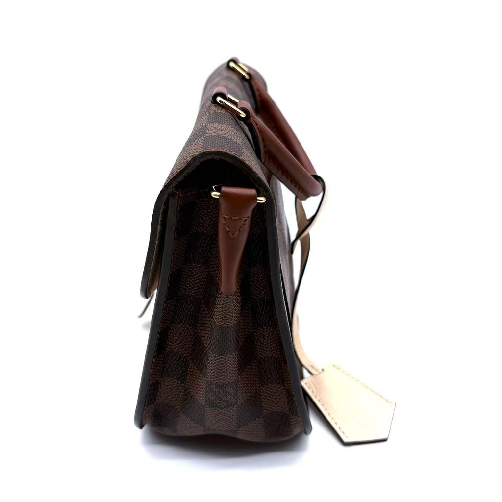 Beaumarchais Handbag Damier with Leather LDM-1687