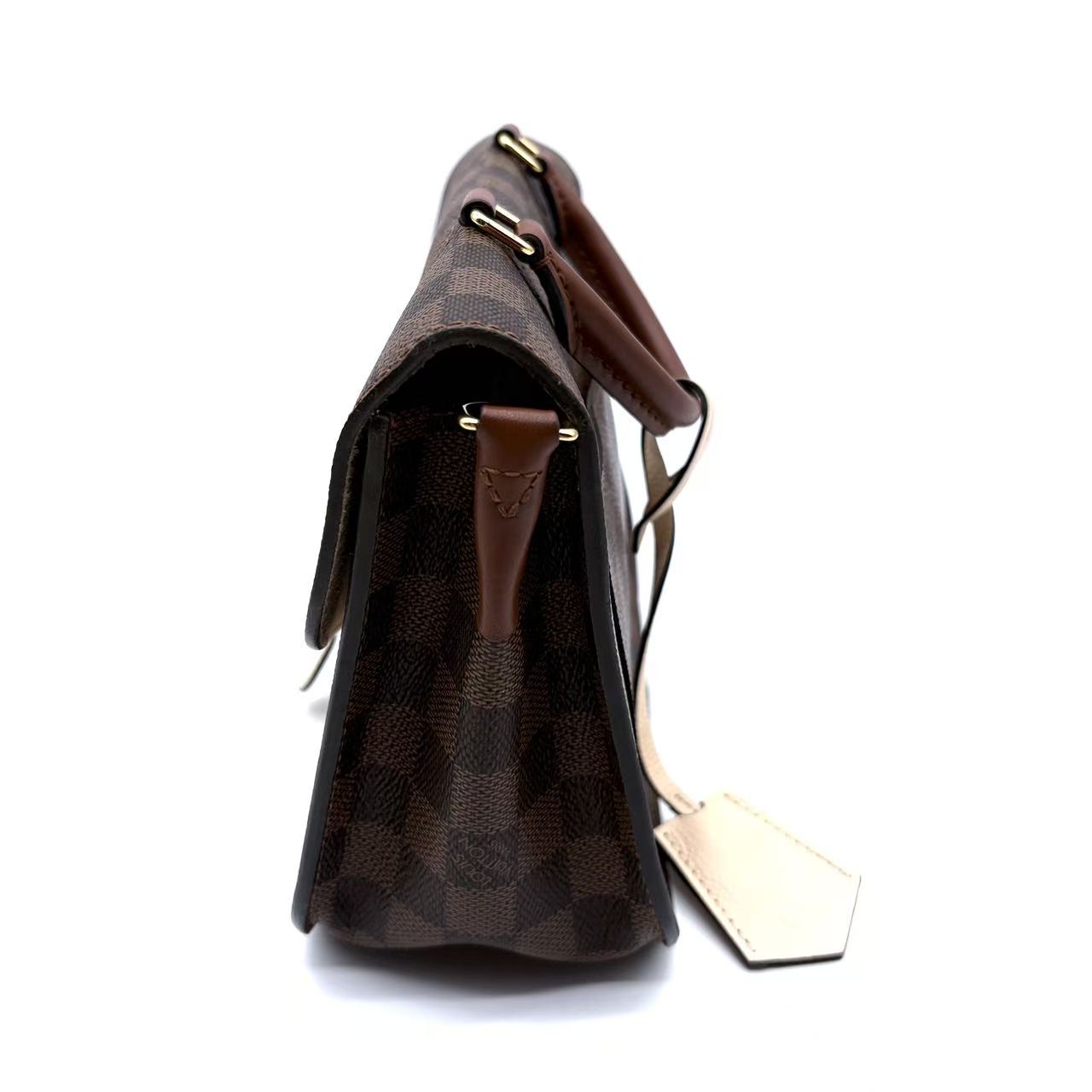 Beaumarchais Handbag Damier with Leather LDM-1687