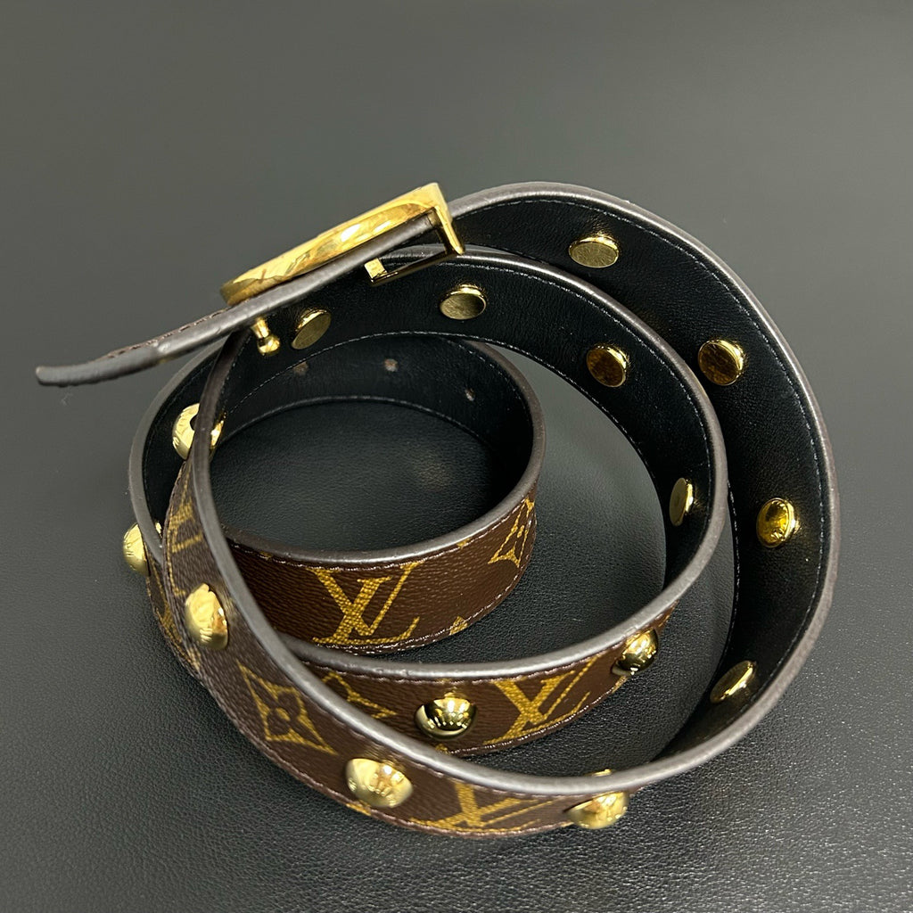 LV Circle Reversible Belt Monogram Canvas and Leather MediumTwins LDJ4335