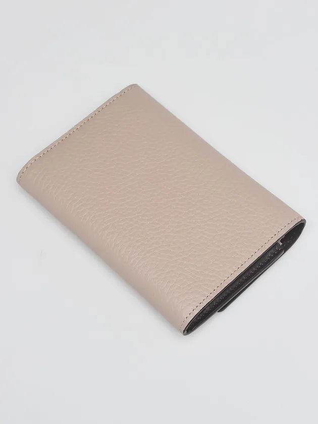 Taurillon Capucines Wallet Galet twins