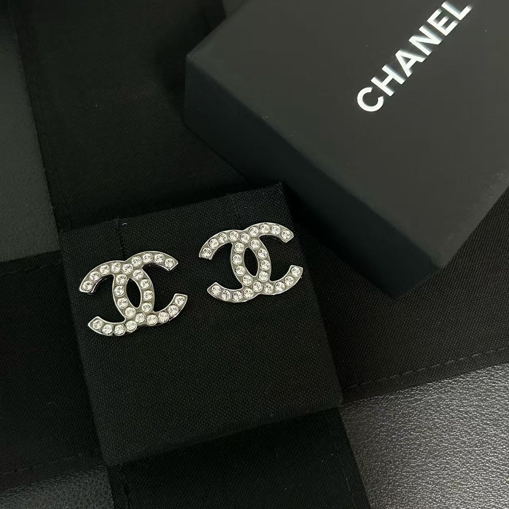 Chanel CC Stud Earring Twins LDZ1555