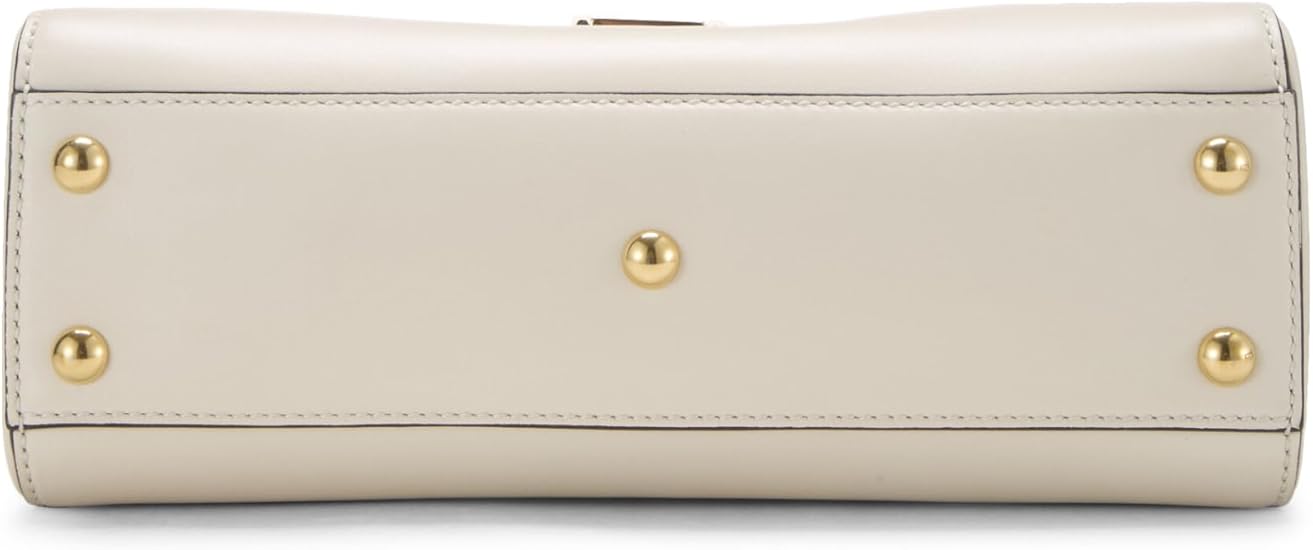 Sylvie Top Handle Tote Leather Medium - twins