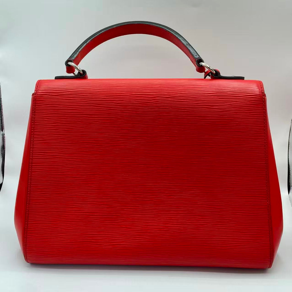 Louis Vuitton Cluny Top Handle Bag Epi Leather MM